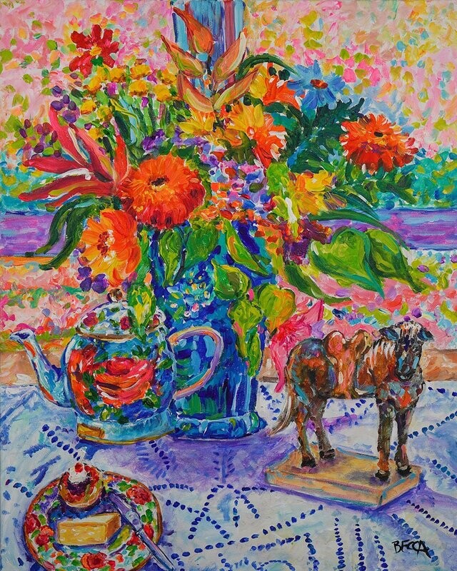 "Horse and Petit Fours" by Becca Speight