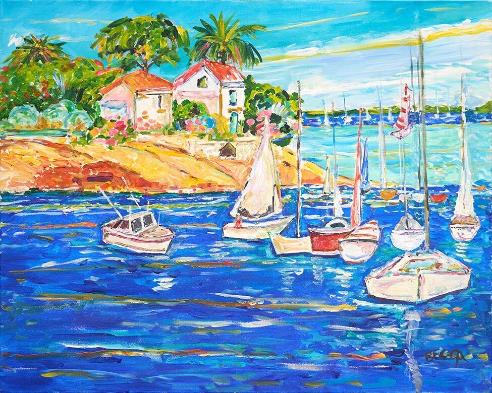 "Inlet Moorings" by Becca Speight