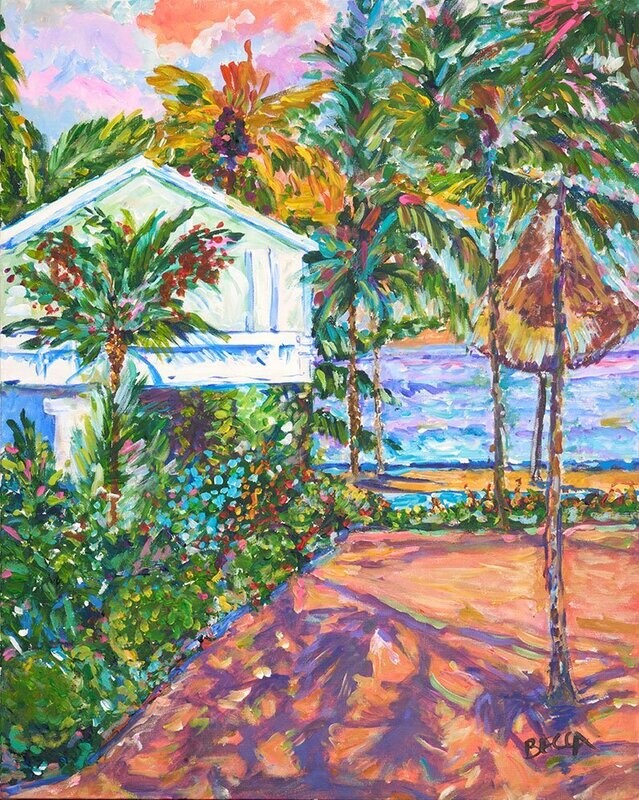 "Tropical Vacation Home" by Becca Speight