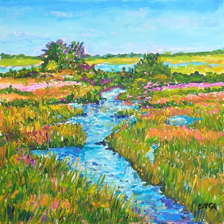 "Springtime Tidal Creek" by Becca Speight