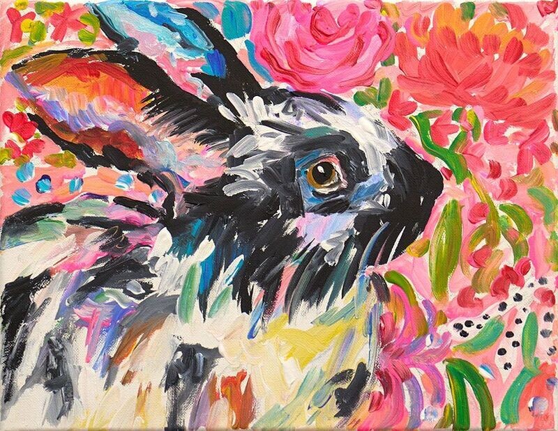 "Colorful Bunny" by Becca Speight