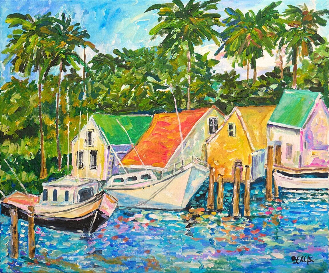 "Tropical Cove" by Becca Speight