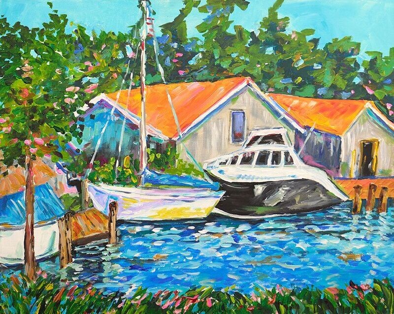 "Black Bottom Boathouse" by Becca Speight