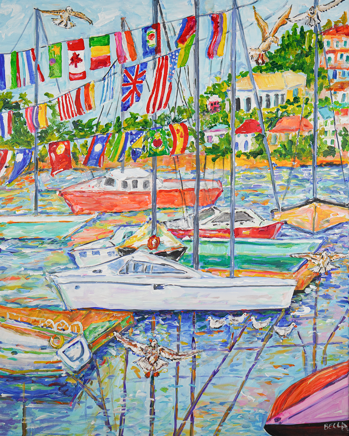 "Small Boat II" by Becca Speight