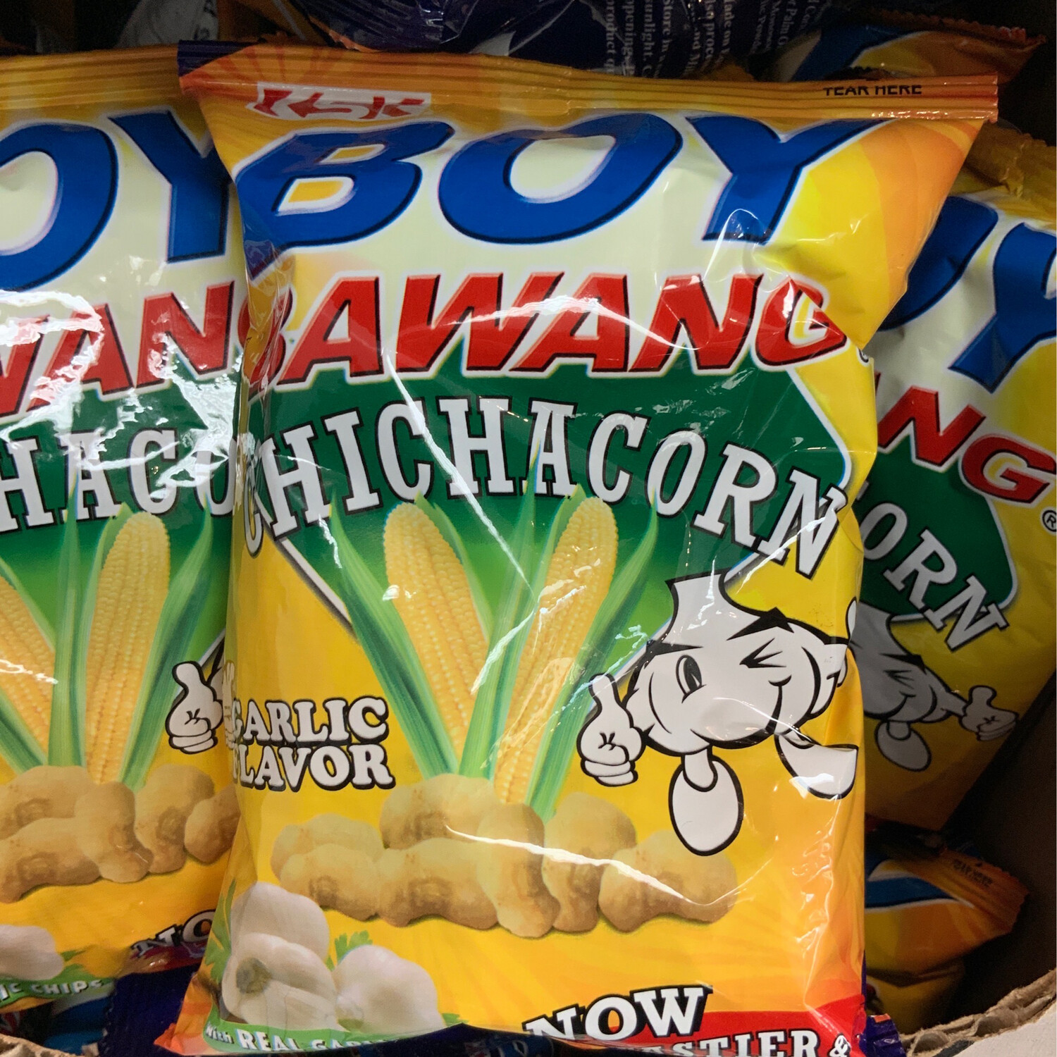 Boy Bawang - Chichacorn Garlic Flavour