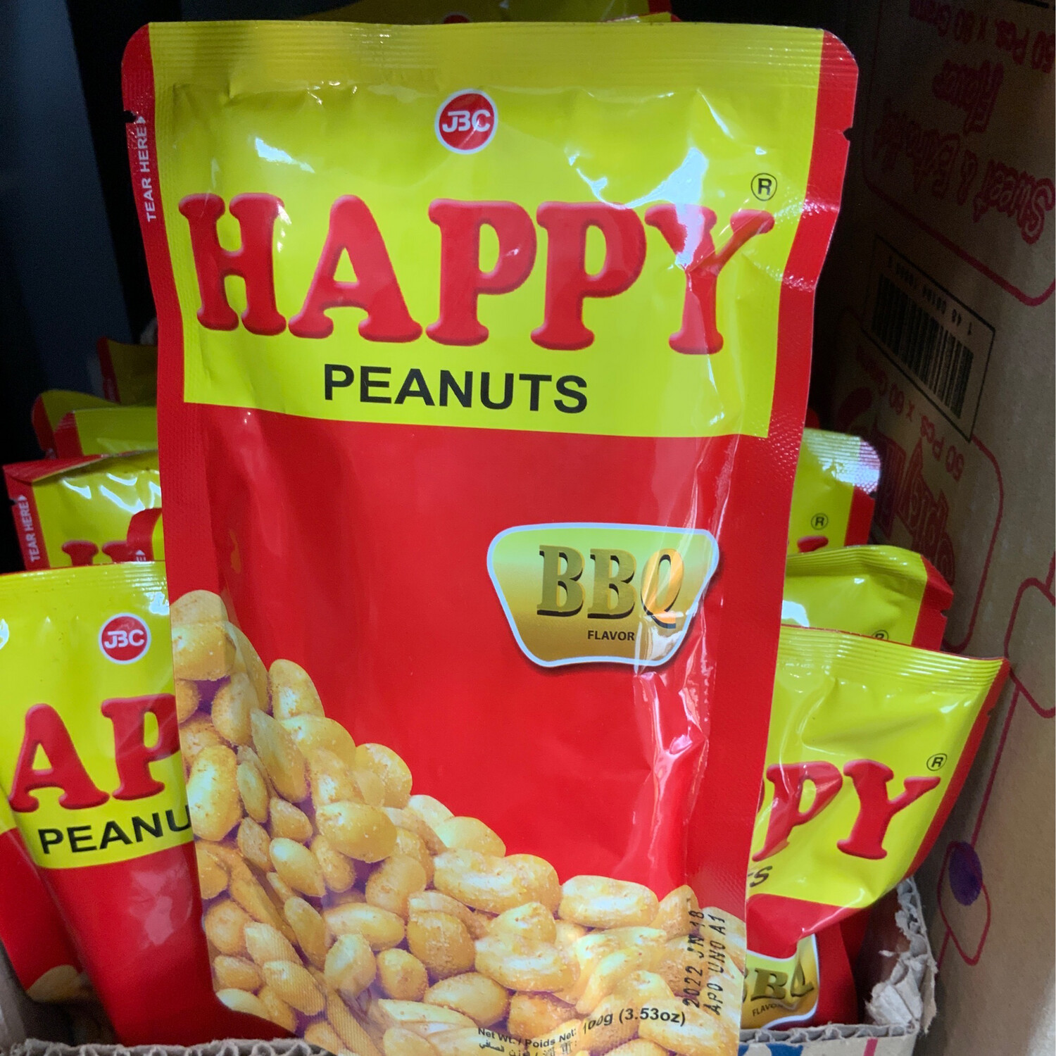 Happy Peanuts BBQ Flavour