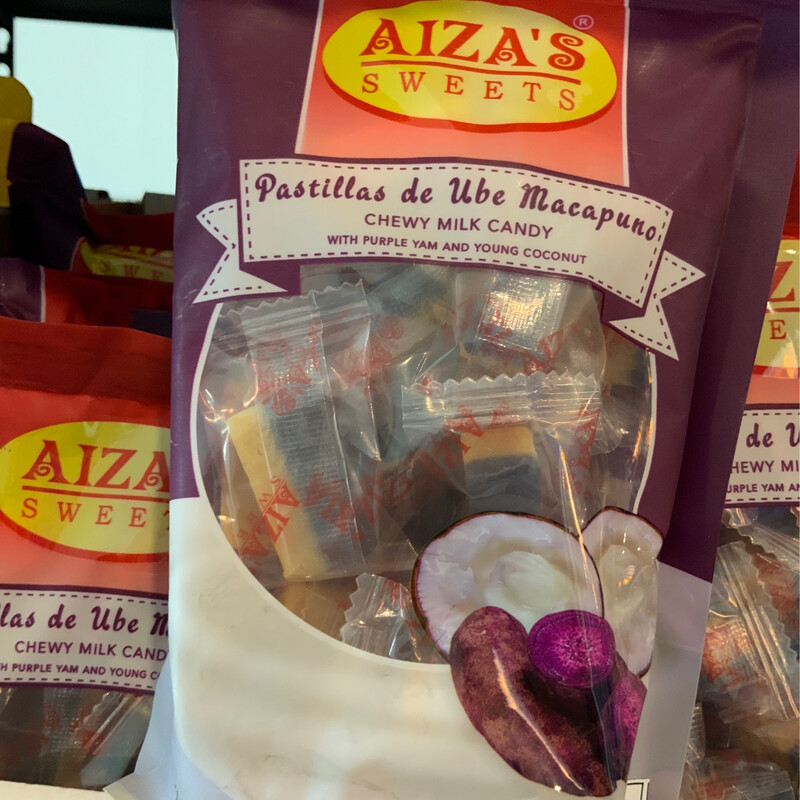 Aiza&#39;s Sweets - Pastillas de Ube Macapuno