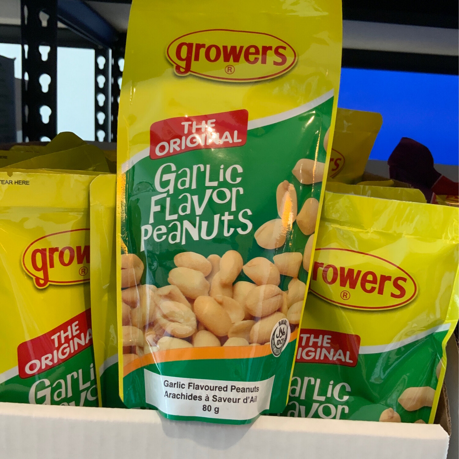 Growers - The Original Garlic Flavour Peanuts