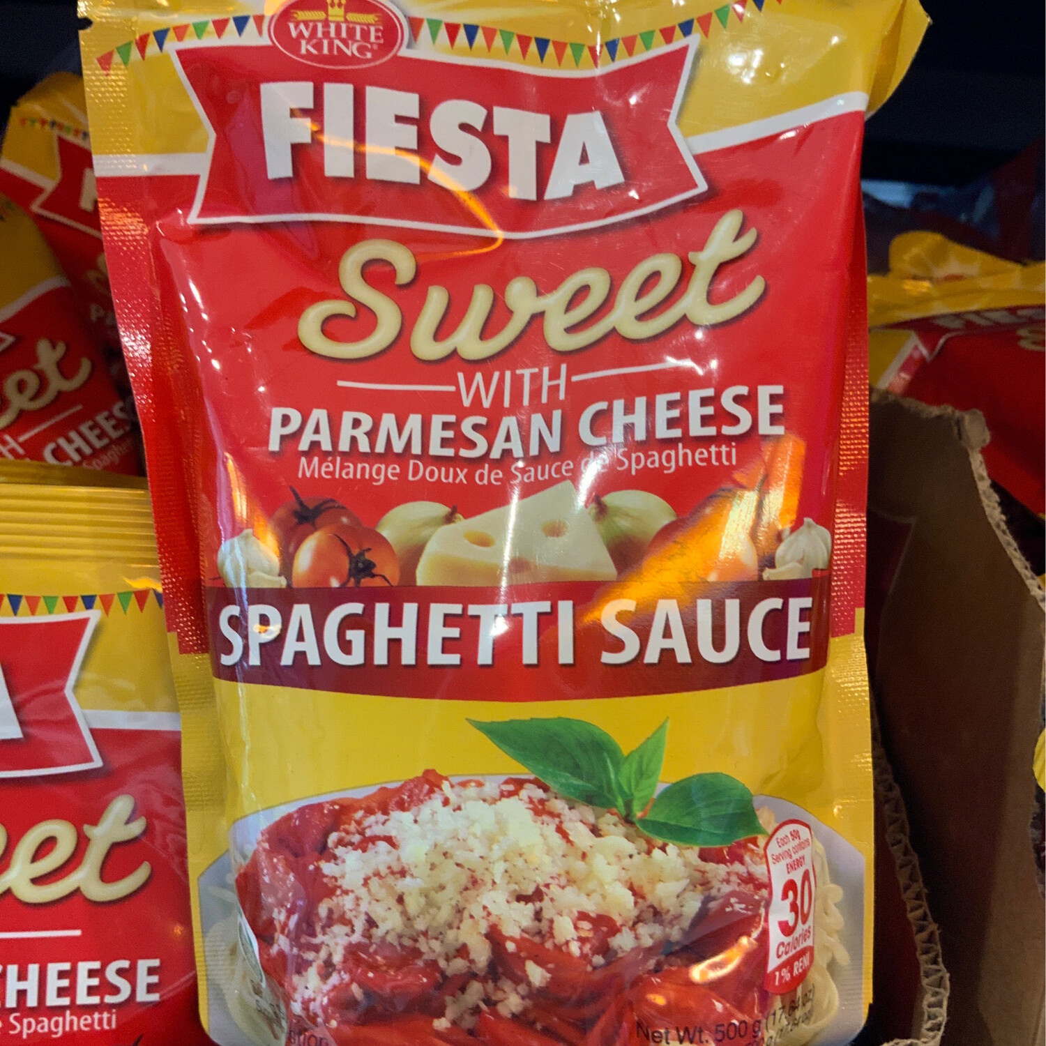 White King - Fiesta Sweet With Parmesan Cheese Spaghetti Sauce