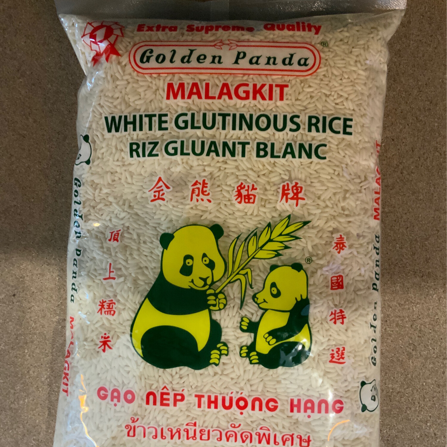 Golden Panda - Malagkit White Glutinous Rice