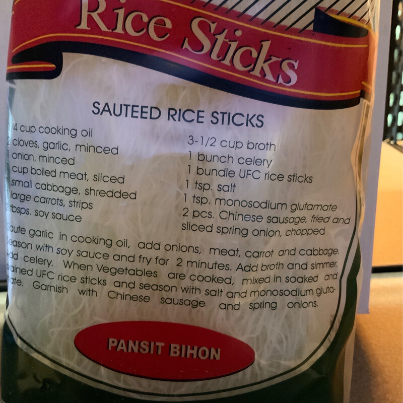 UFC - Sautéed Rice Sticks - Pansit Bihon ( 454g )