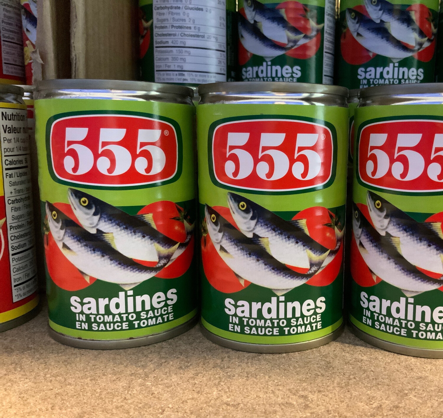 555 - Sardines in Tomato Sauce ( Regular )