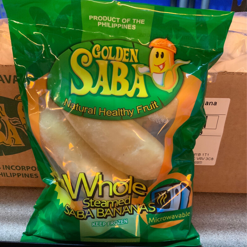 Golden Saba - Whole Steamed SABA BANANAS