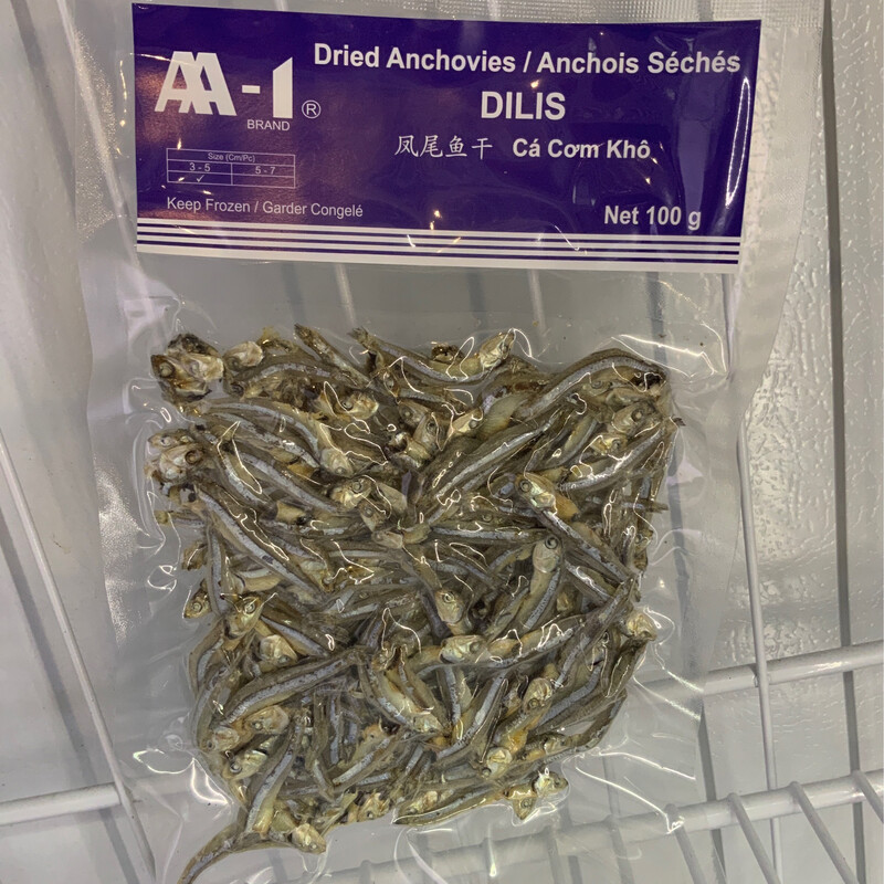 AA1 Dried Anchovies ( Dilis )