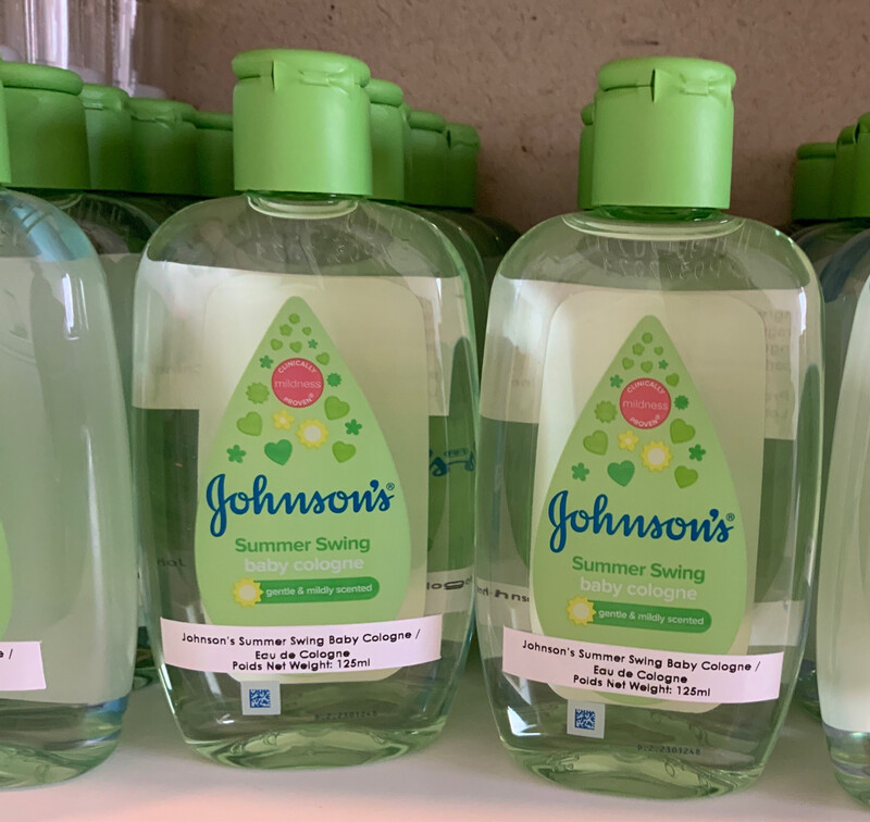 Johnson’s Summer Swing Baby Cologne