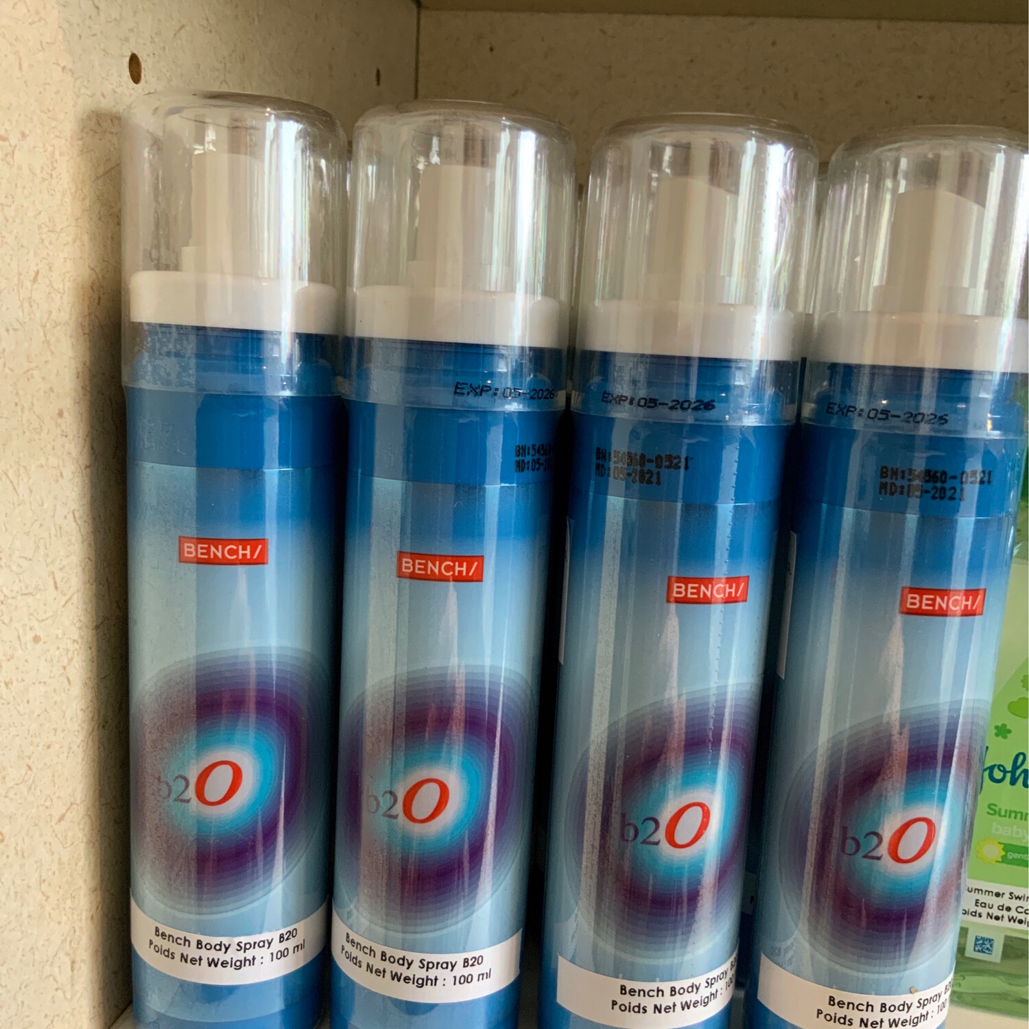 Bench Body Spray B2O