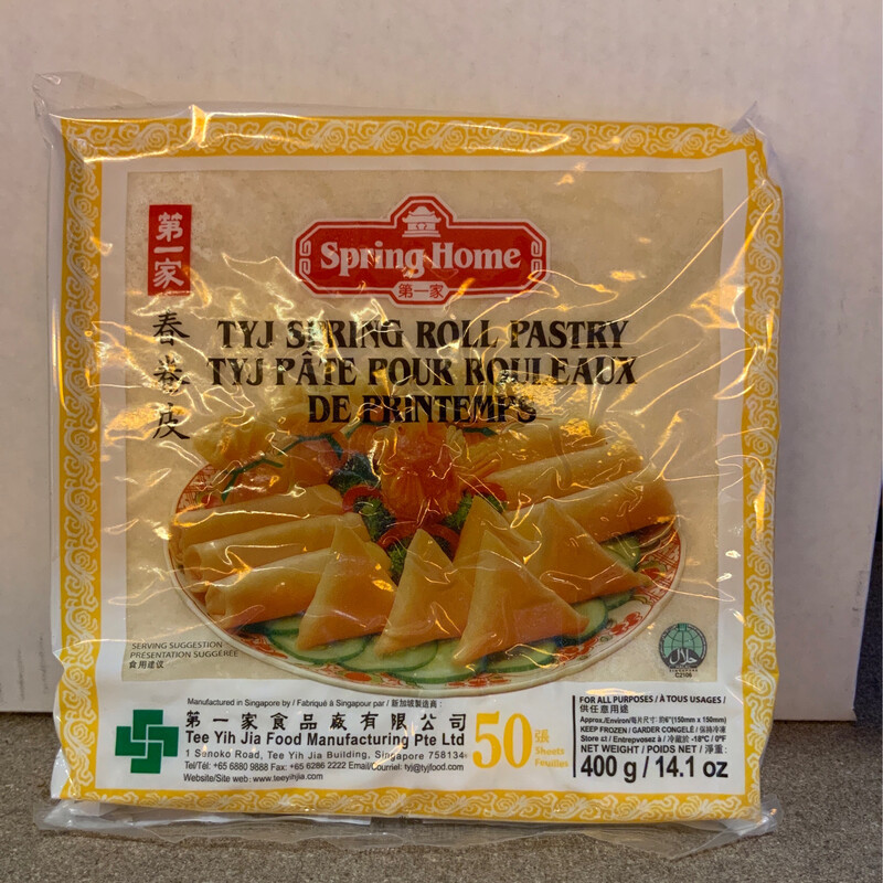 Spring Home - TYJ Spring Roll Pastry ( 6&quot; )