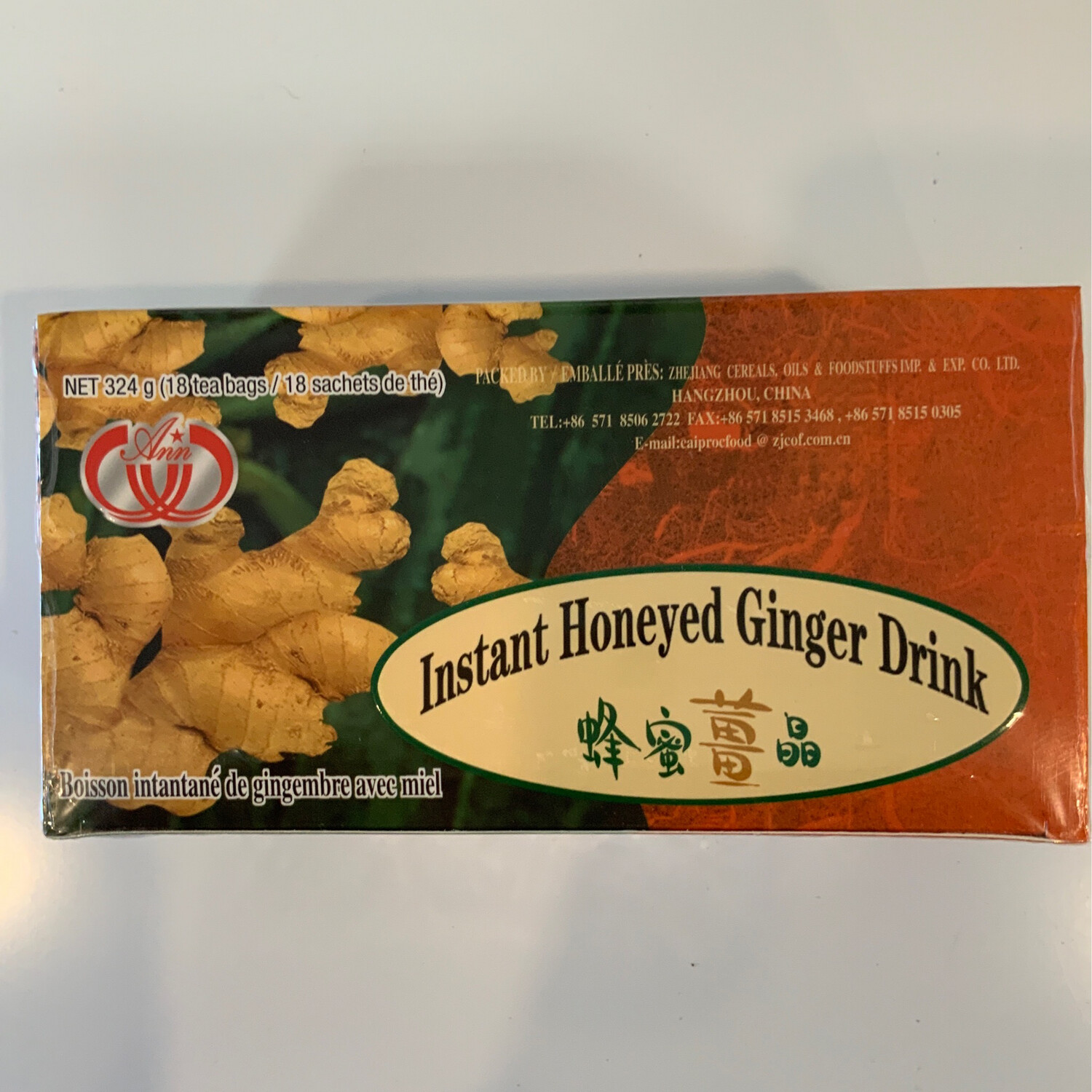 Ann - Instant Honeyed Ginger Drink