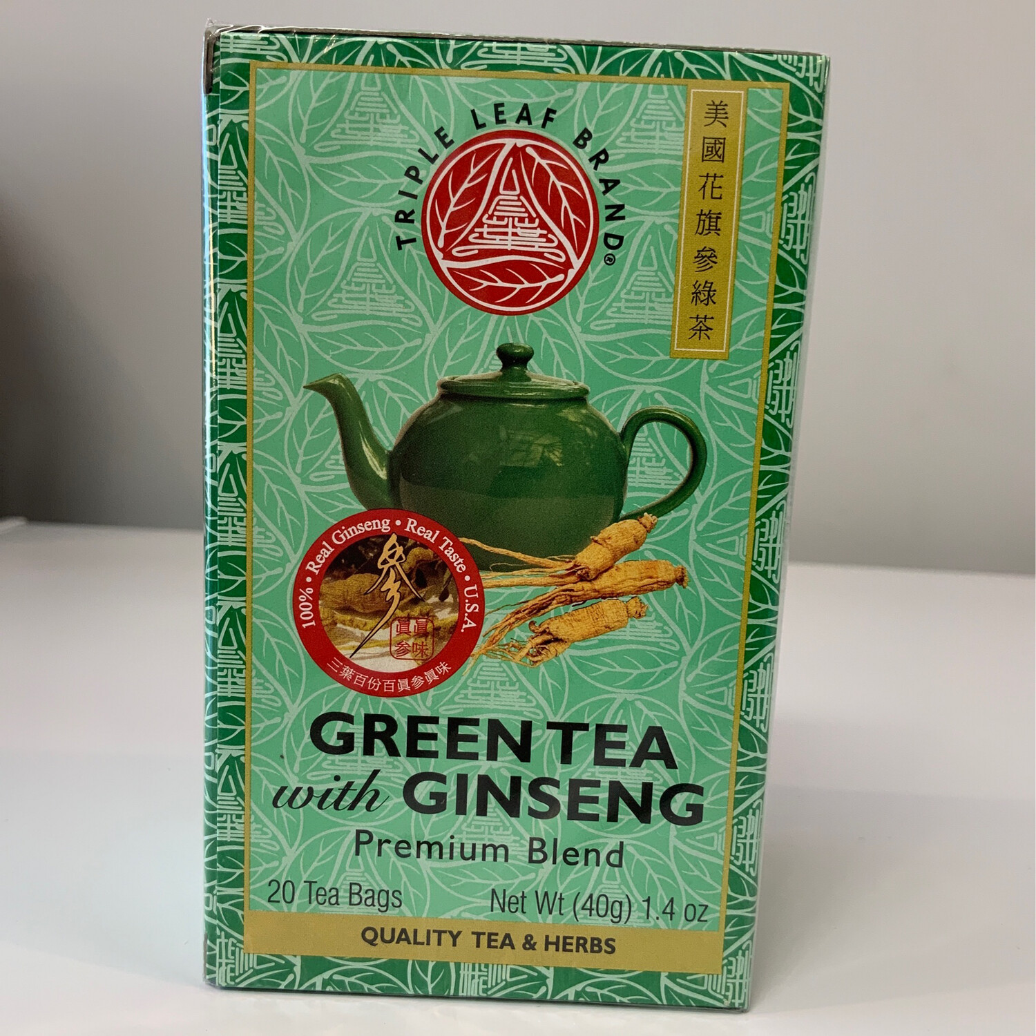 Triple Leaf Blend - Green Tea With Ginseng