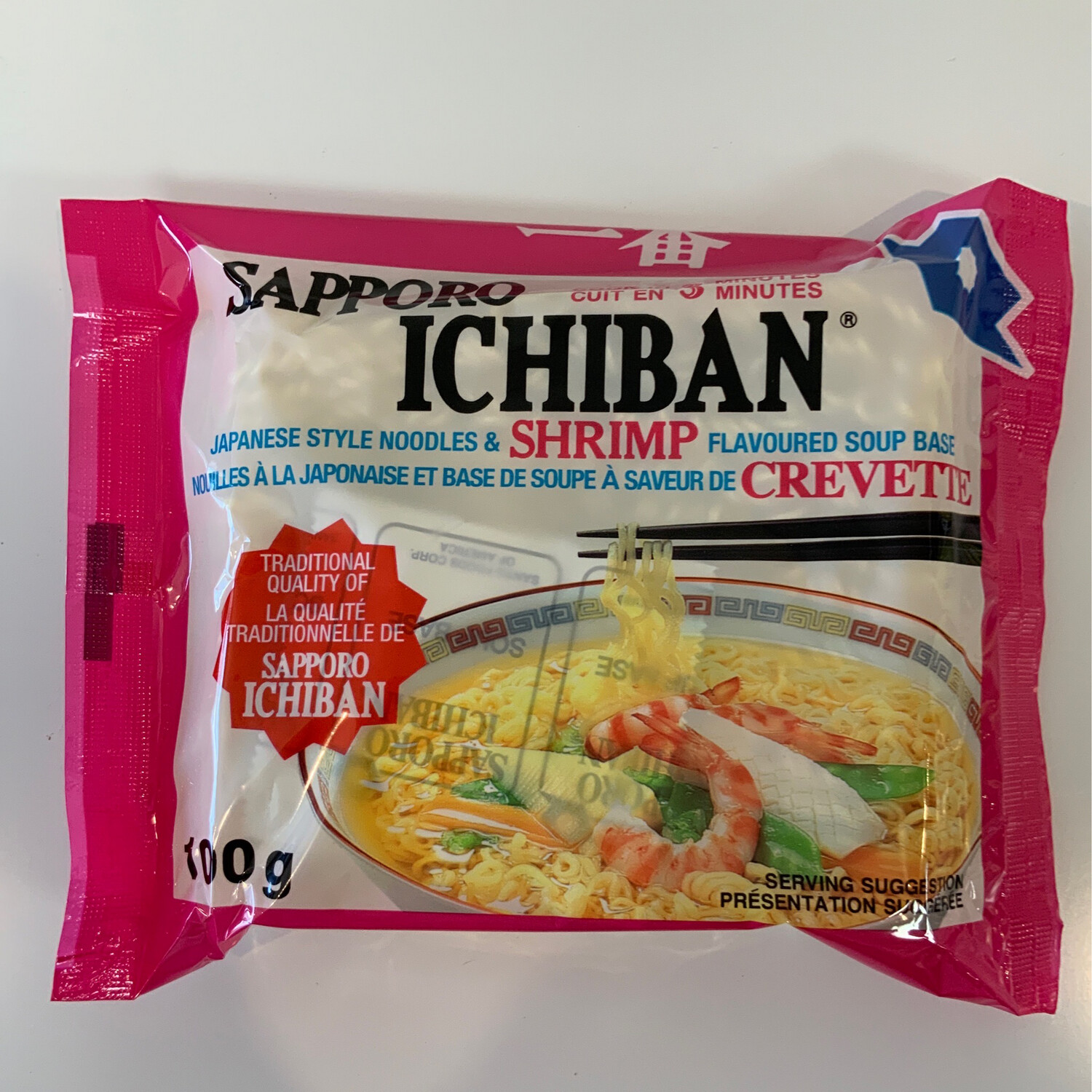 Sapporo Ichiban - Shrimp Flavour