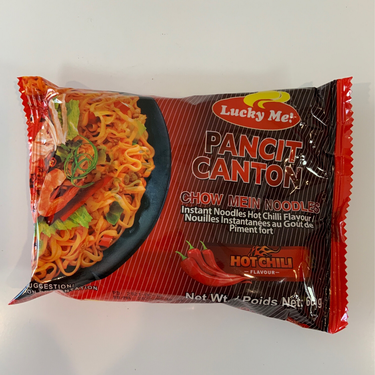 Lucky Me! Pancit Canton - Hot Chili Flavour