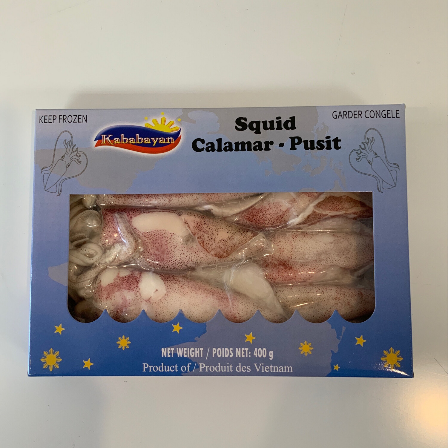 Kababayan - Squid Calamar - Pusit ( Frozen )