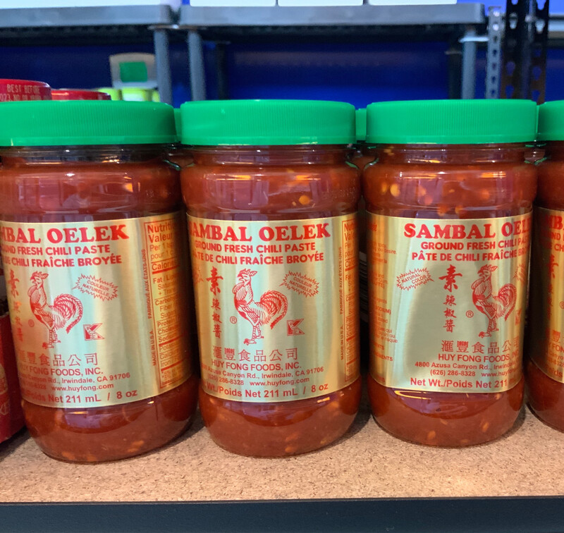 Sambal Oelek - Ground Fresh Chili Paste ( 211ml )