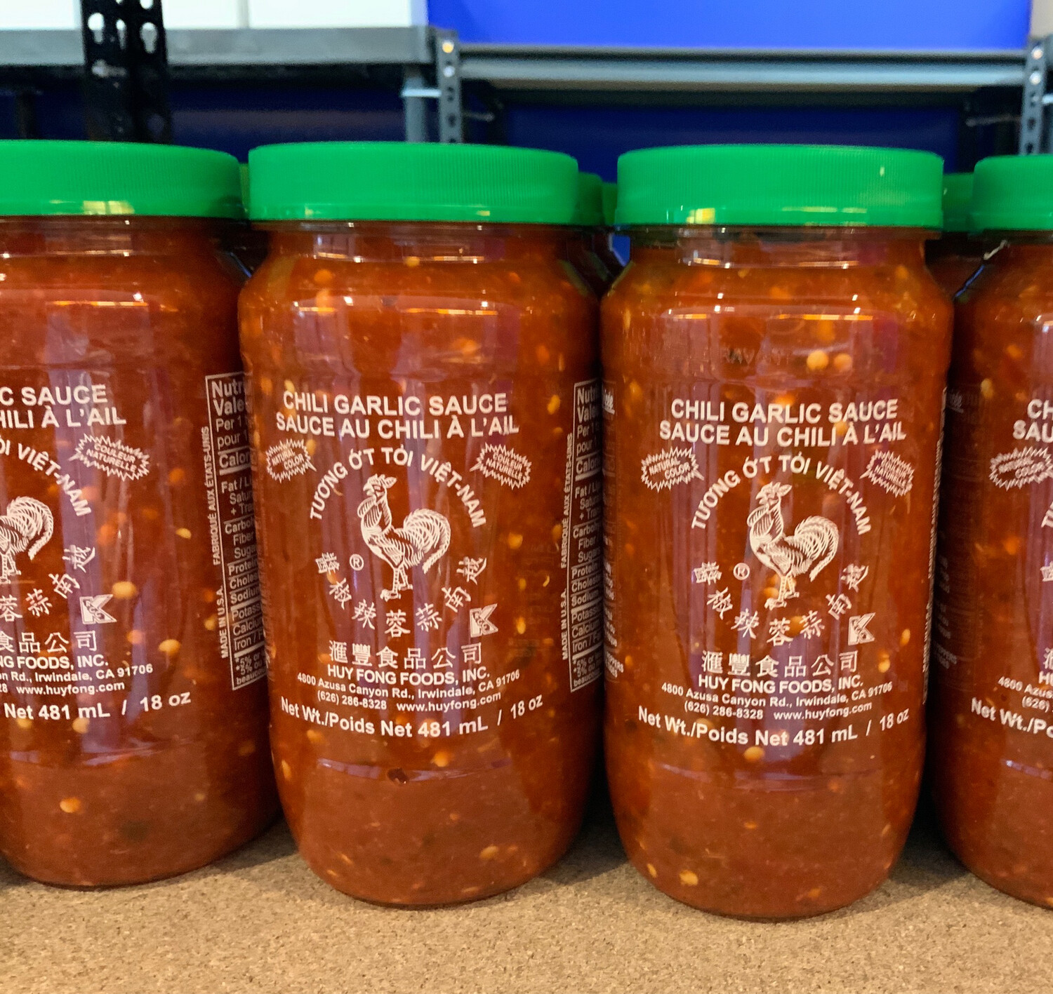 Sambal Oelek - Chili Garlic Sauce