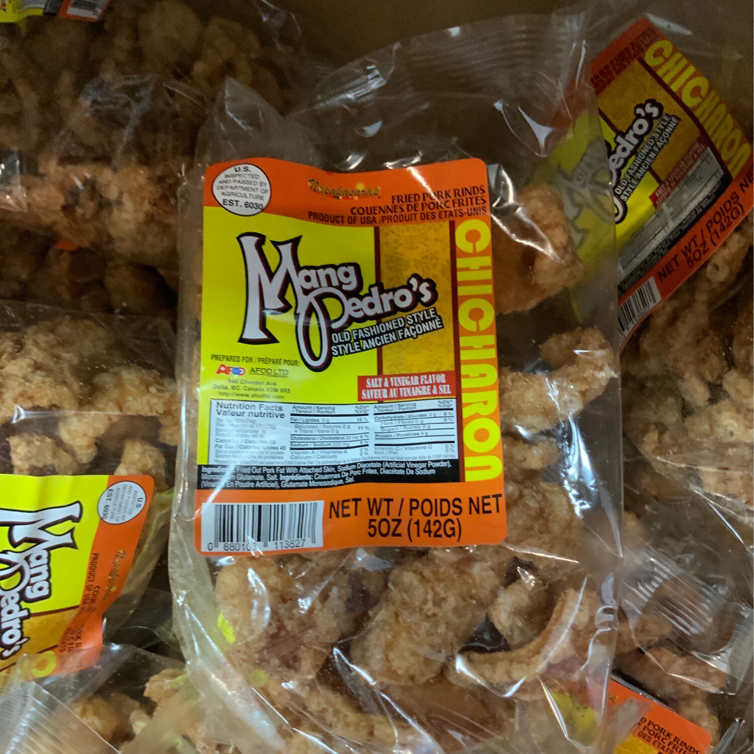 Mang Pedro’s - Chicharon Salt &amp; Vinegar Flavour