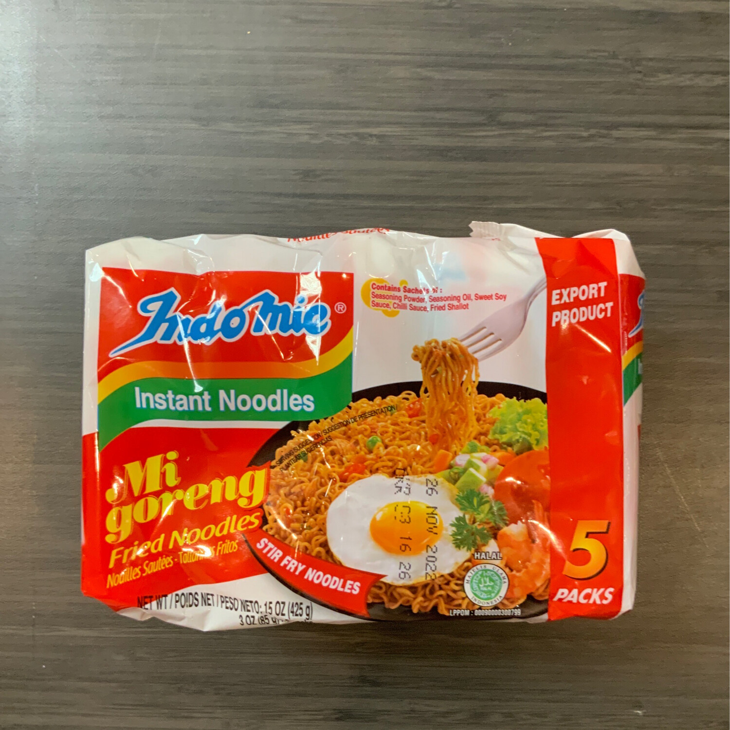 Indomie Mi Goreng Fried Noodles ( 5 Multi-Pack )