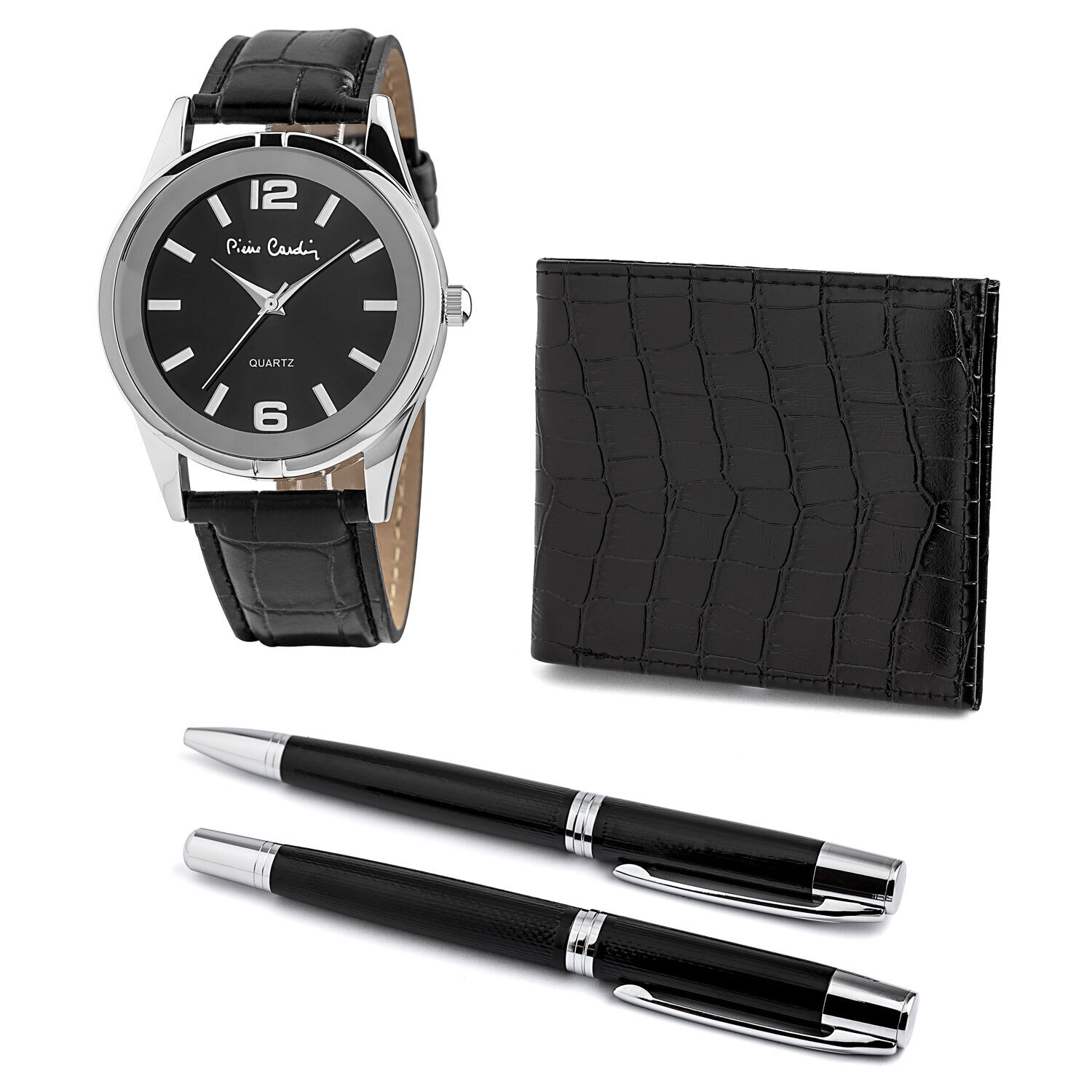 Pierre Cardin Gift Set Watch &amp; Wallet &amp; Pen PCX8222G27
