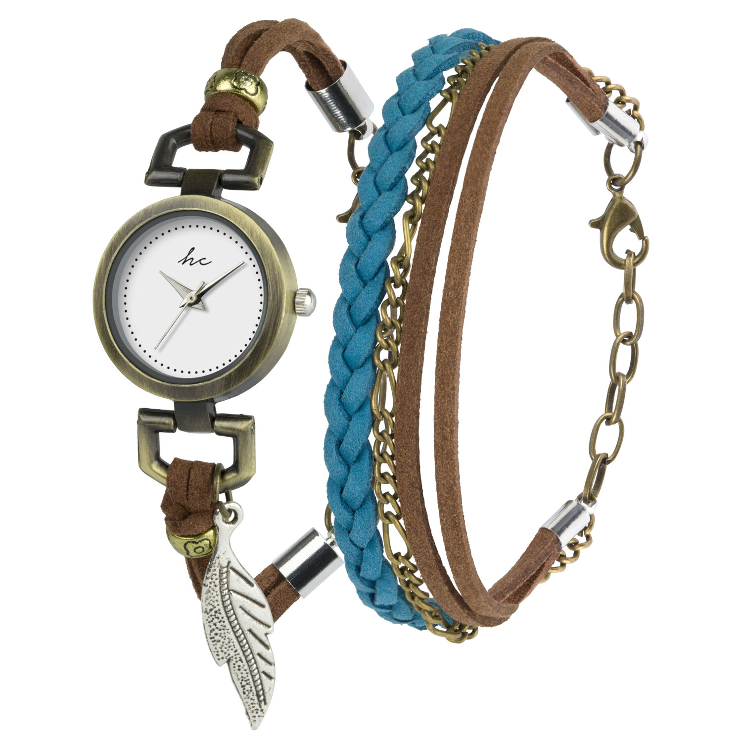 Hippie Chic Gift Set Watch &amp; Bracelet B-TI-HCSAPP