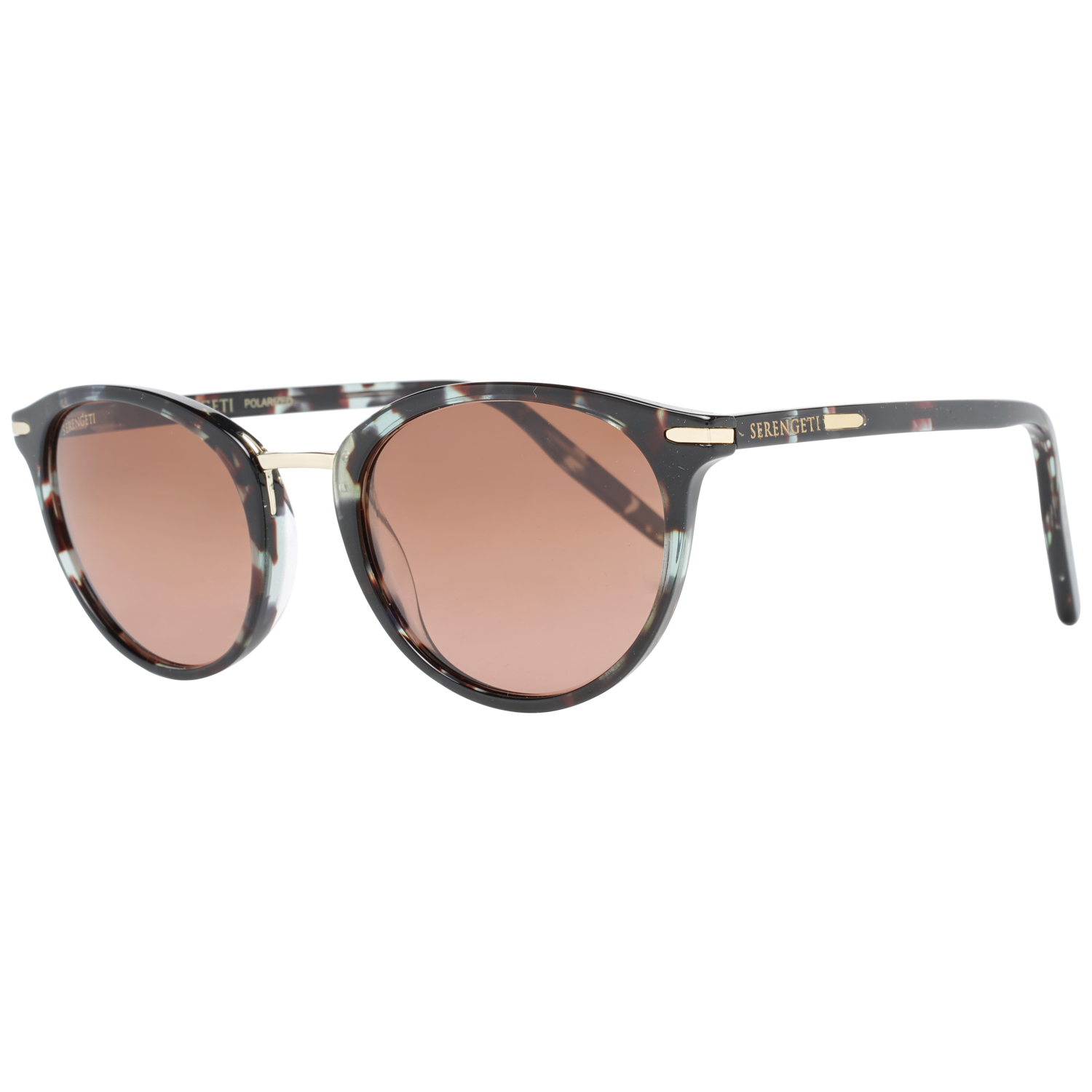 Serengeti Sunglasses 8845 Elyna 54 Shiny Blue Tortoise