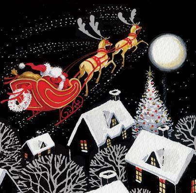 Santa Christmas Cards