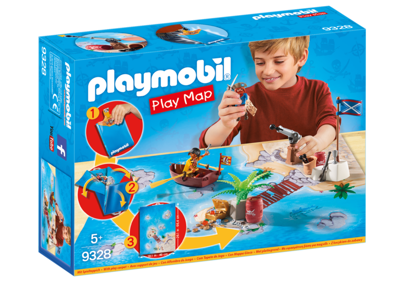 9328 Pirate Adventure Play Map 海盜冒險地圖