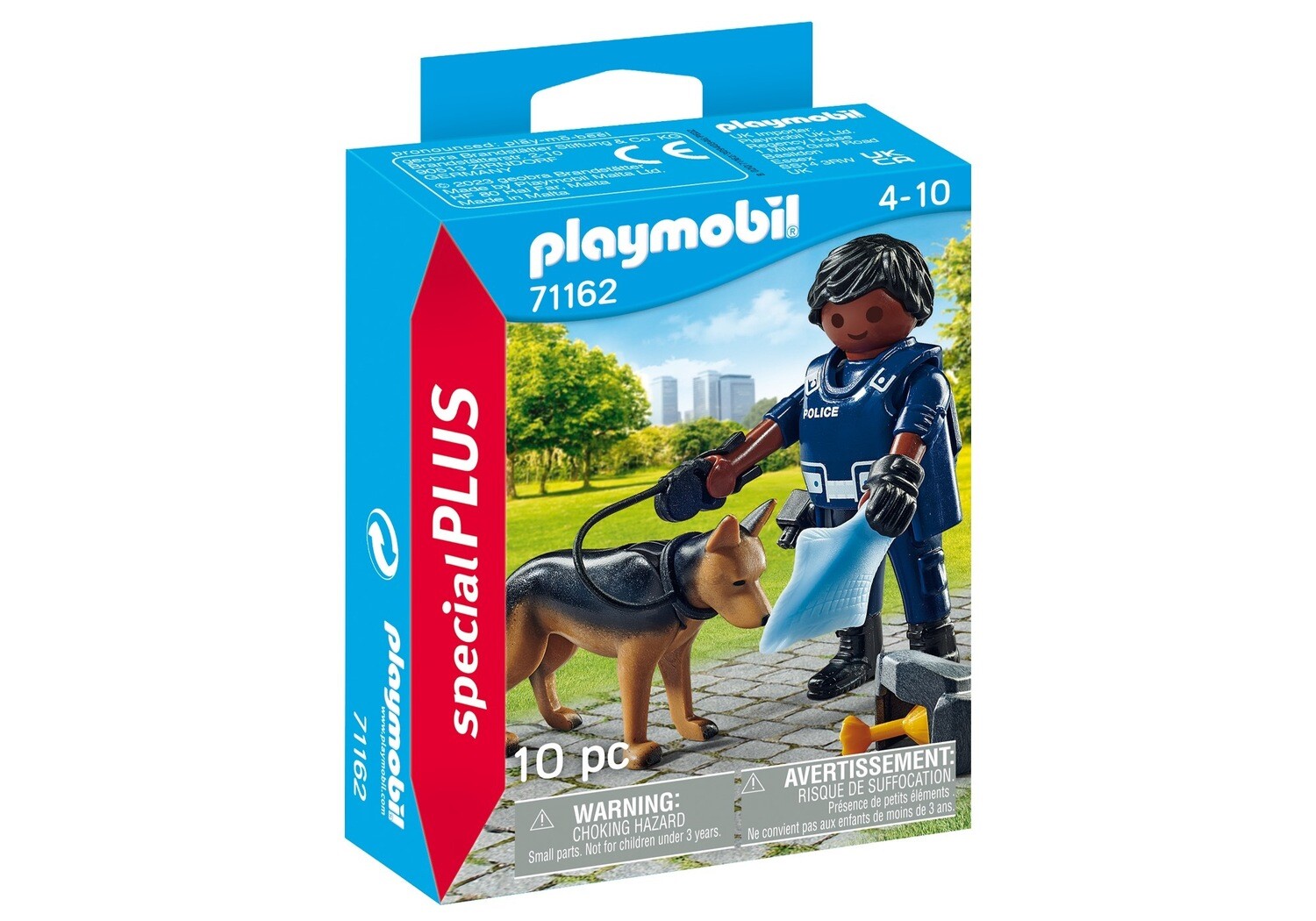71162 Policeman with Dog 警察與警犬