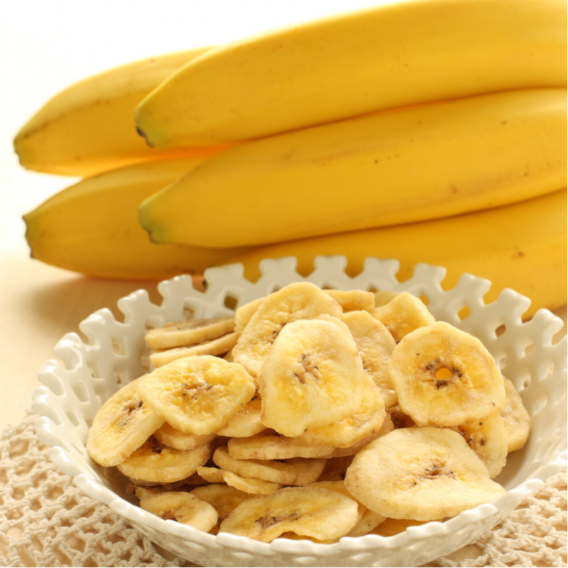 Banane séchée bio , sans sucre ajouté, sans conservateurs - en vente B2B pour votre magasin