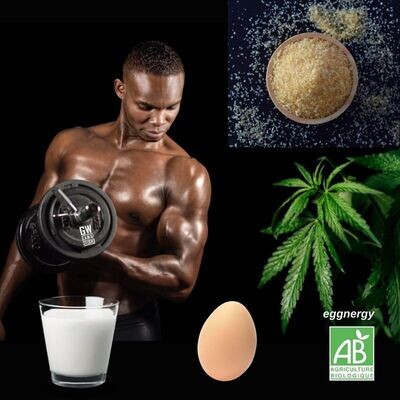 Milk Egg chanvre et sucre de coco: 1 Kg