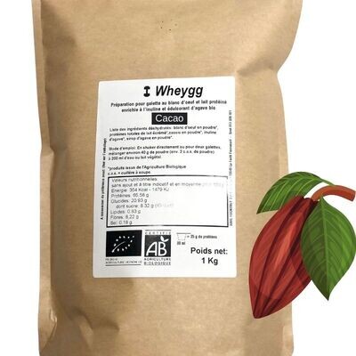 Wheygg Cacao maigre 10/12 - 1 kg