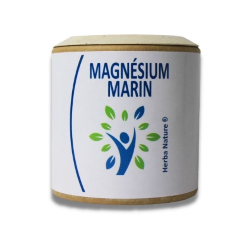 Magnésium marin: pot de 125 gélules