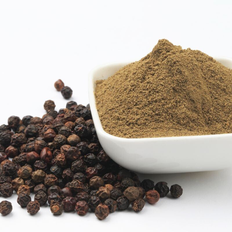 Poivre noir en grain en sachet de 500 g