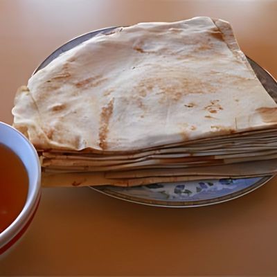 Crêpes au froment &quot;faites main&quot; Mahé Gourin