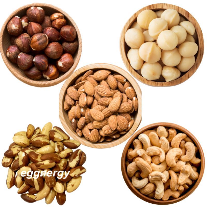 Mélange 5 noix Eggnergy 1 Kg - Bio