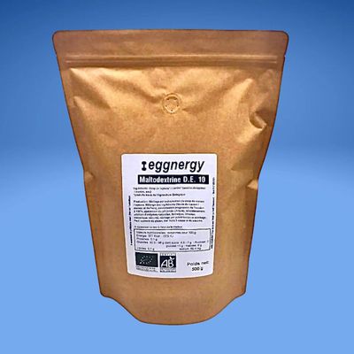 Maltodextrine de manioc Bio - DE10 - 500 g