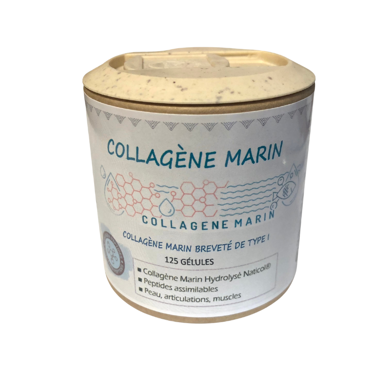 Collagène marin Naticol en 125 gélules (désodorisé)