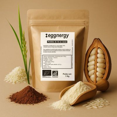 Protéine de riz au cacao