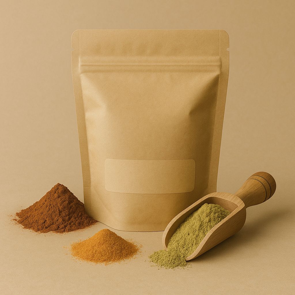 Chanvre: Protéine bio en poudre avec cacao et sucre de coco - 1 kg