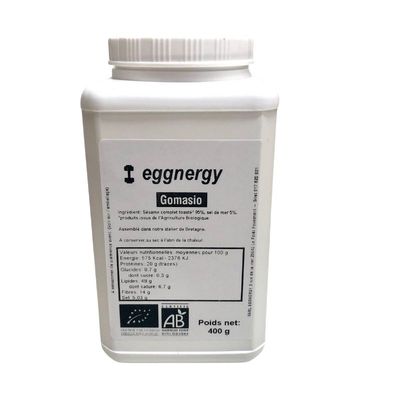 Gomasio en pot fraîcheur de 400 g