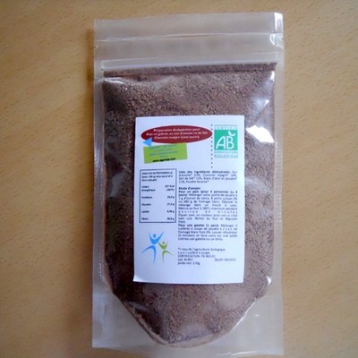 Farines: Kit pour galettes au blanc d’œuf et cacao