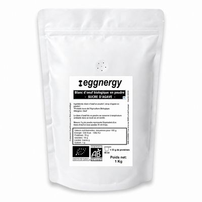 Blanc d'oeuf sucré 1 Kg